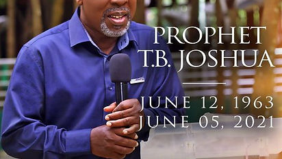 Breaking News:  Prophet TB Joshua Is Confirmed Dead