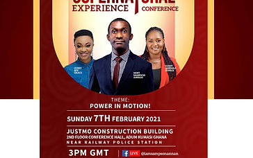“Supernatural Experience Conference” With Sampson Annan is Set for February 7th 2021