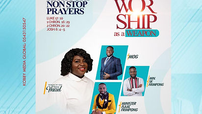 US-based Preacher Winnie Haizel Is Set To Host Ghanaian Renowned Worshippers MOG Music, SK Frimpong, and Isaac Frimpong in a 6 Hours Non-Stop Prayer Session