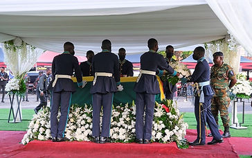 Funeral of Ghanaian Footballer Christian Atsu Honoured by Hundreds in Accra