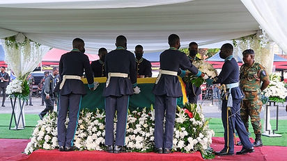 Funeral of Ghanaian Footballer Christian Atsu Honoured by Hundreds in Accra
