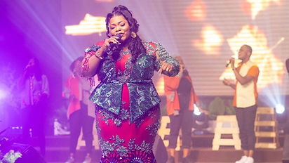 Celestine Donkor Pulls Massive Crowd at 10th Edition of Celestial Praiz 2023
