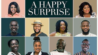 Ghanaian Actress Martha Ankomah Captivates Christians With Her Debut-produced Movie, ‘A Happy Surprise’.