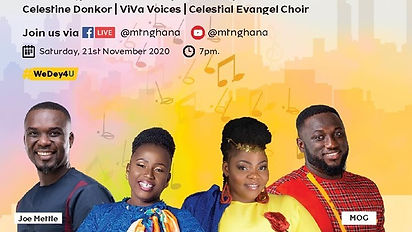 Diana Hamilton, Joe Mettle, MOG, and Celestine Donkor Headlines MTN Stands In Worship 2020