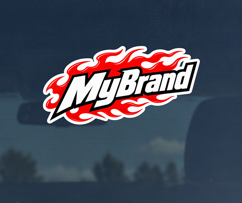 MyBrand sticker in Idaho Falls