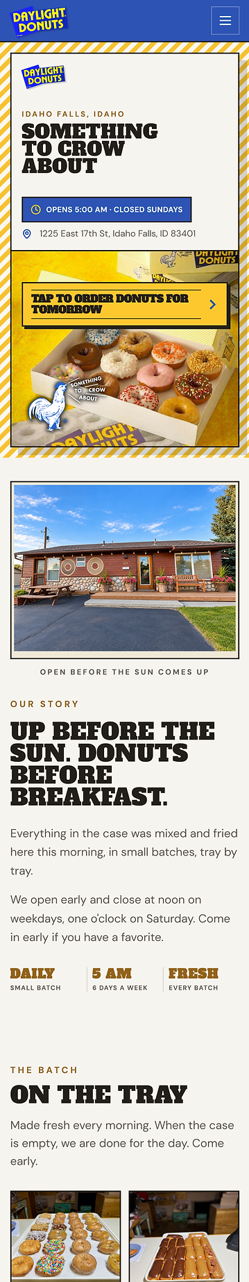 Daylight Donuts — full page