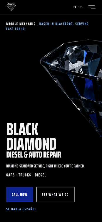 Black Diamond Diesel — full page