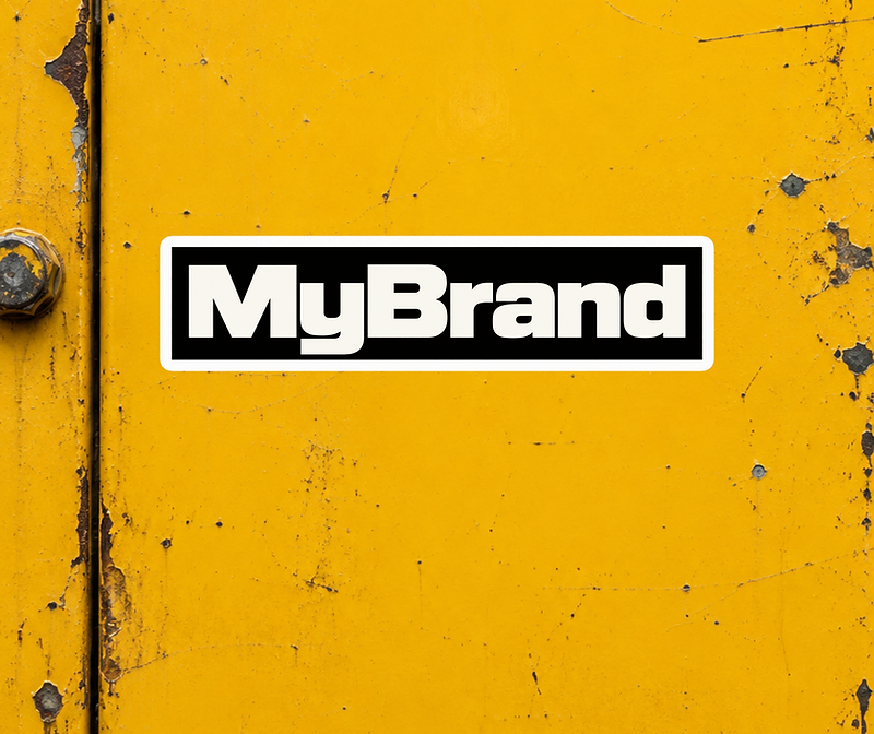 MyBrand sticker in Idaho Falls