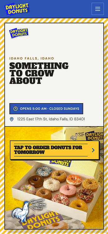 Daylight Donuts — full page