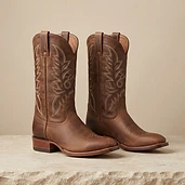 Botas vaqueras de piel hechas a mano