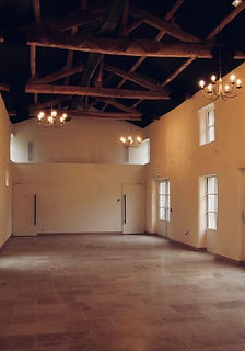 La salle et sa charpente