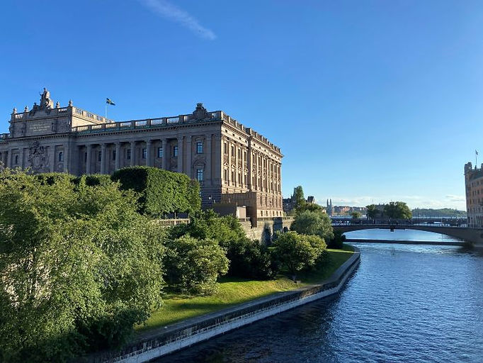 The Swedish Parliament Building