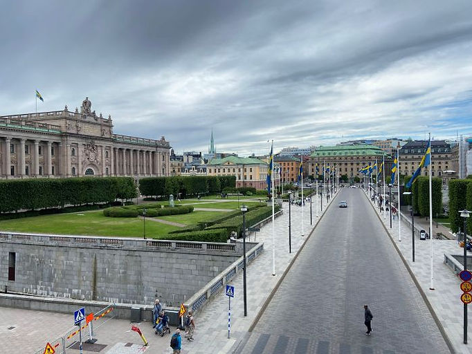 On the Way Into Gamla Stan