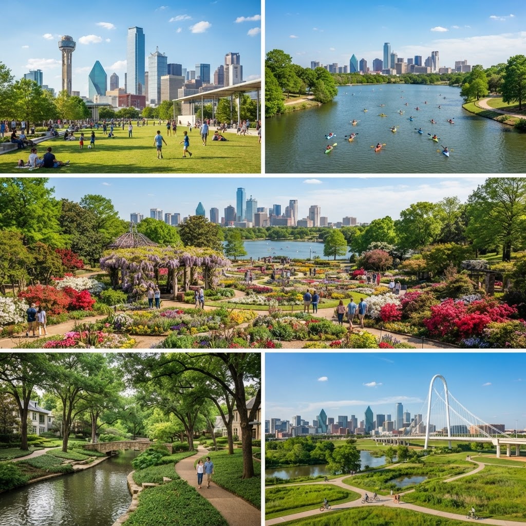 Parks and outdoor spaces in Dallas, Texas