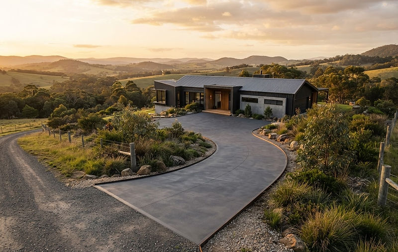 Exposed Aggregate in Warragul, West Gippsland