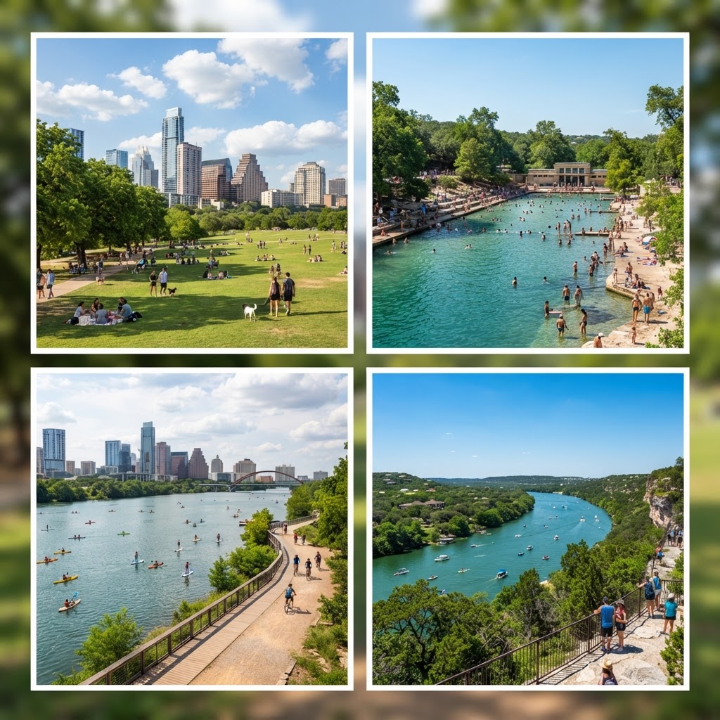Parks and outdoor spaces in Austin, Texas