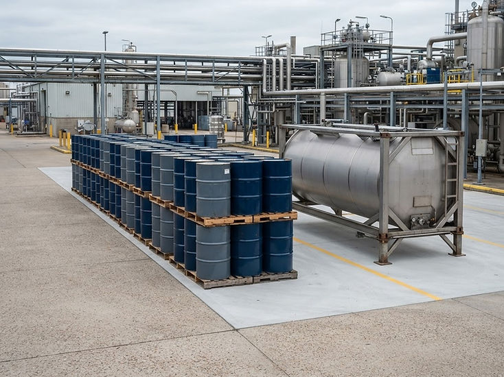 Carbon disulphide containers
