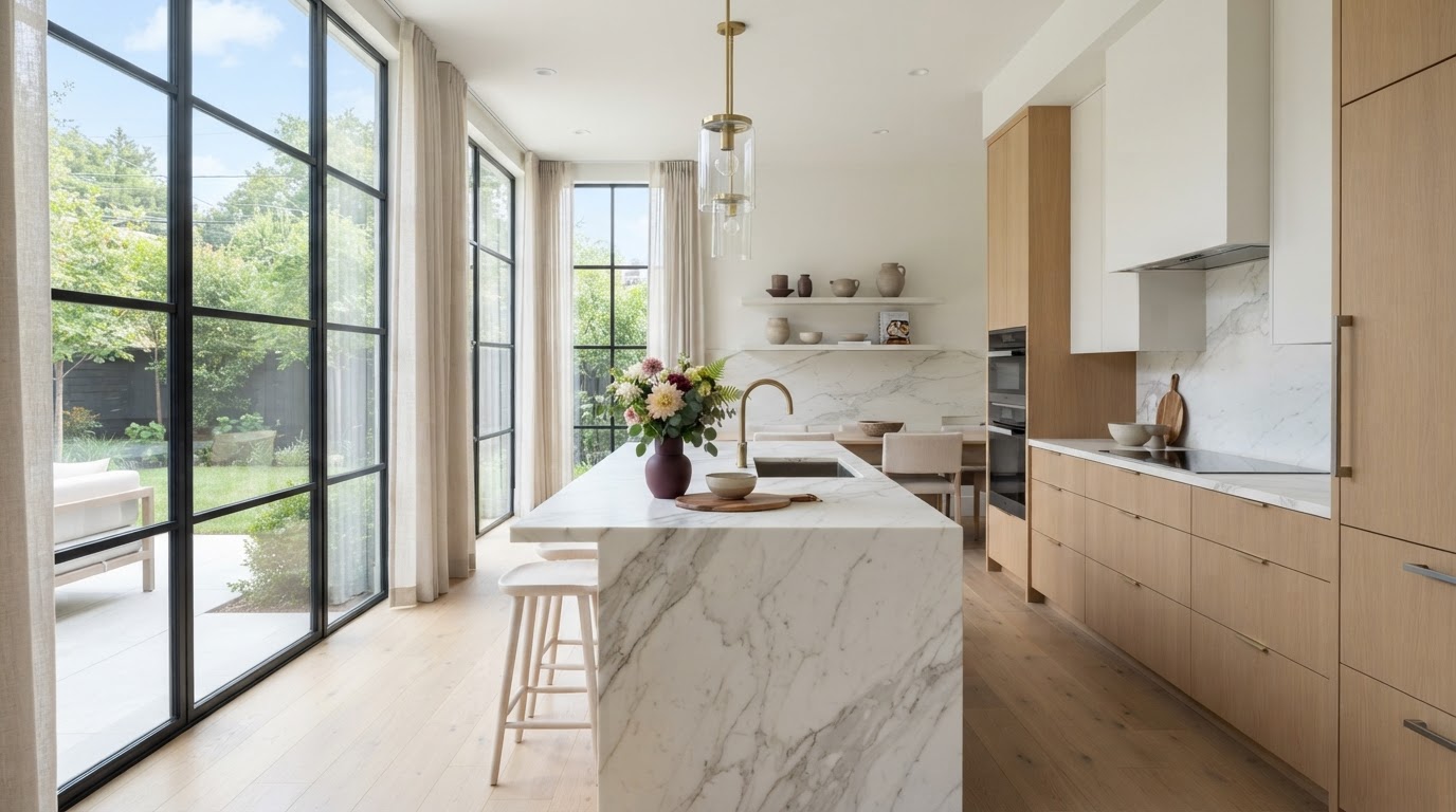 Clean kitchen