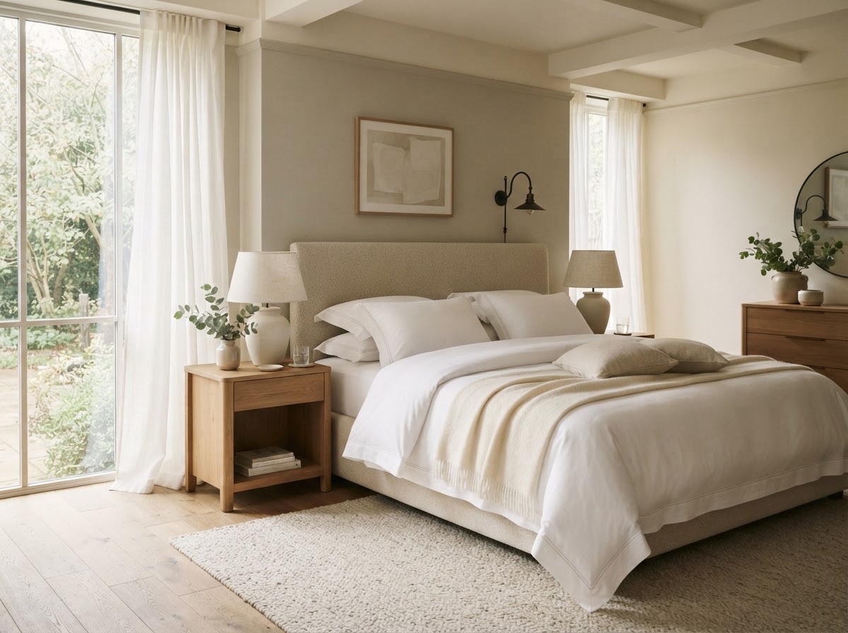 Clean bedroom