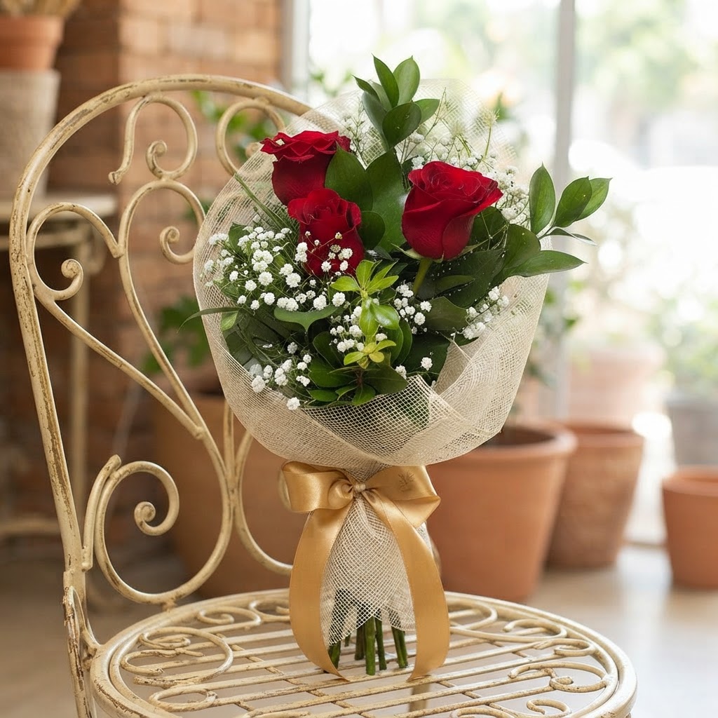 Mimo 3 rosas
