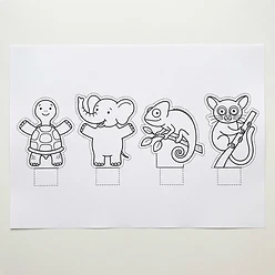 Zoo Friends Puppets
