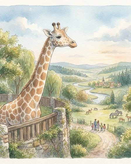 Rafi Sees the Whole Zoo