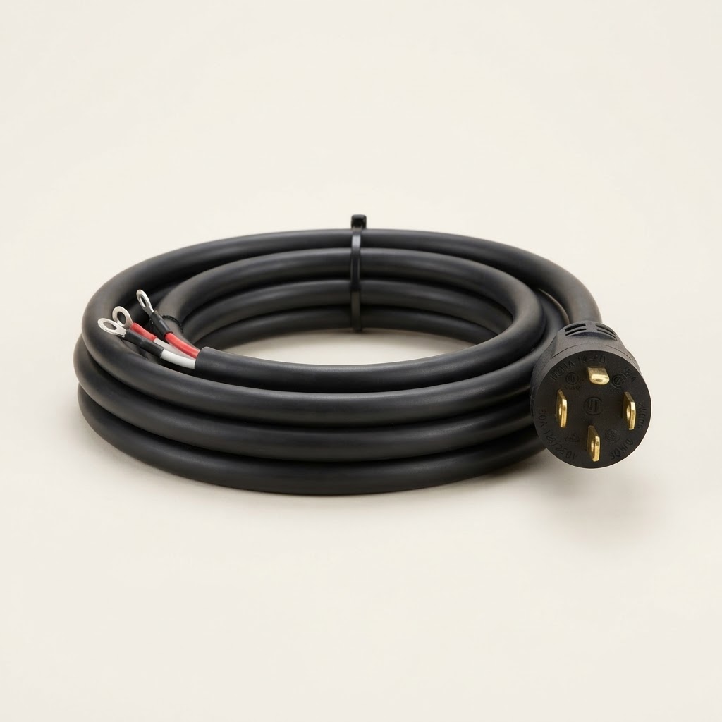 Electric range power cord (4-prong)
