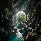 Recorrido guiado a las Grutas de la Estrella