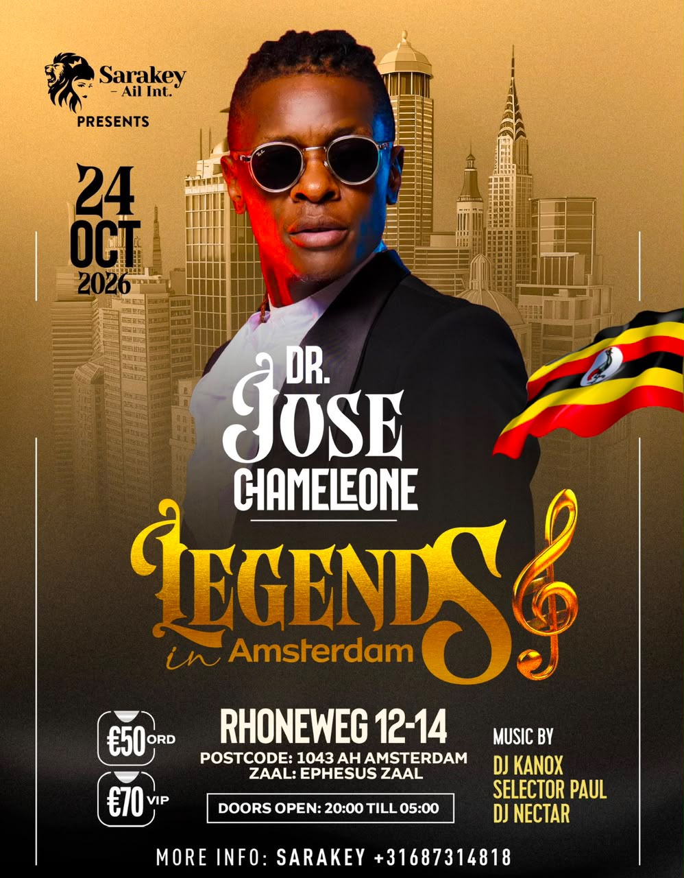 Legends in Amsterdam — Amsterdam official poster
