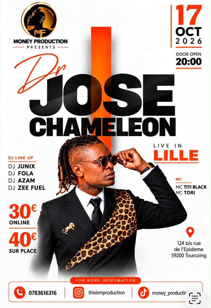 Live in Lille — Tourcoing official poster