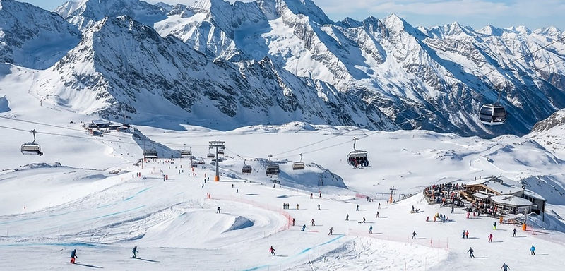 Stubai Glacier, Austria