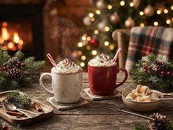 Hot cocoa stands