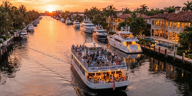 Fort Lauderdale Intracoastal Sunset Cruise