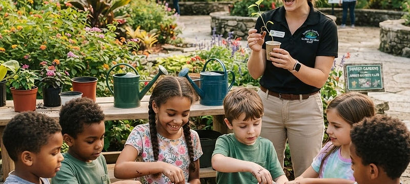 Kids' Seed-to-Sprout Garden Club