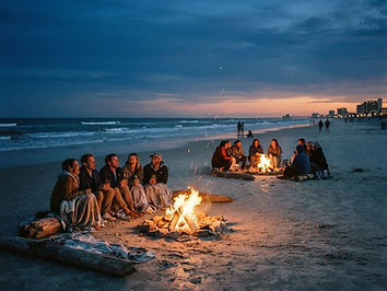 Beach Bonfire Nights