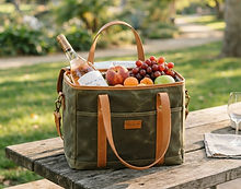 Canvas market cooler