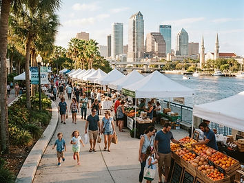 Tampa Riverwalk Sunday Market
