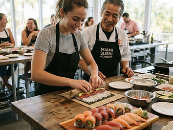 Sushi Rolling Night