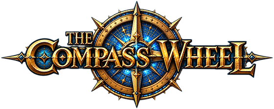 The Compass Wheel — tabletop roleplaying game emblem