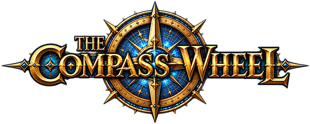 The Compass Wheel — tabletop roleplaying game emblem