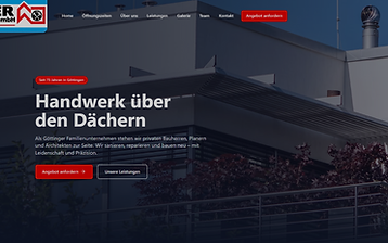 Vorschaubild der Website Becker Bedachungen