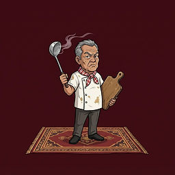 Chef Ah Hock illustration