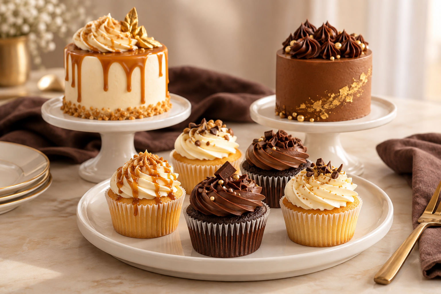 Cupcakes & Mini Cakes Selection