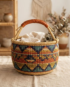 Bolgatanga Woven Basket
