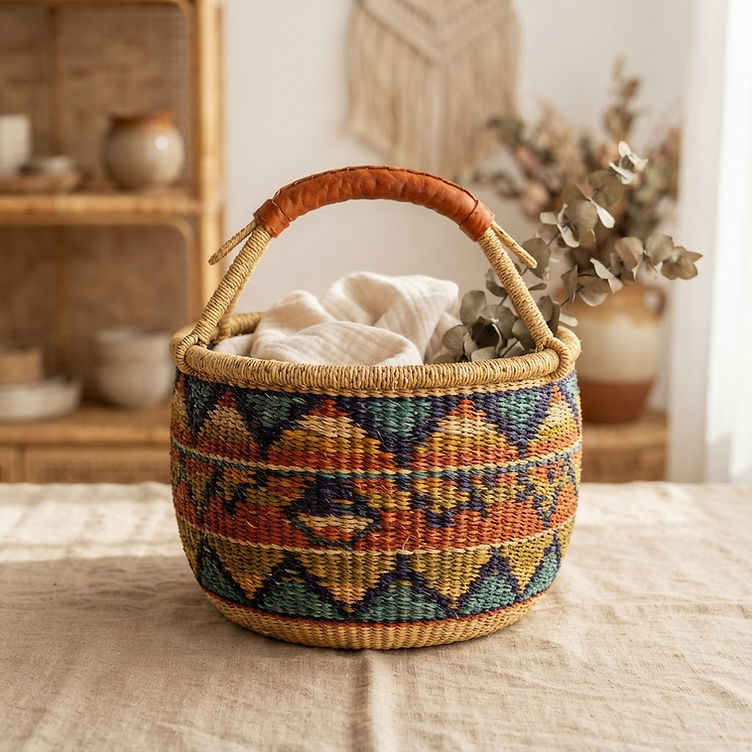 Bolgatanga Woven Basket