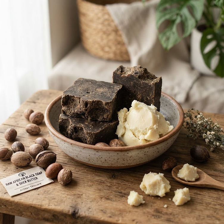 African Black Soap & Shea Bundle