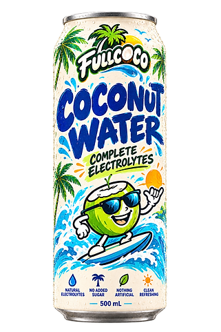 FullCoco coconut water can