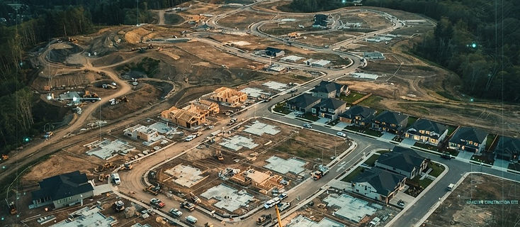 Single-family subdivision development