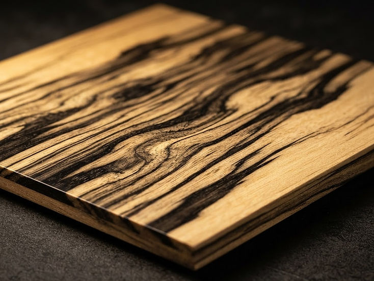 Ebony — Flat Cut Veneer