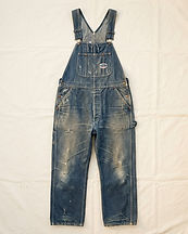 1960s Big Smith Hickory Stripe Overalls